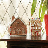 Gingerbread 9.5oz Ceramic House Candle