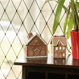 Gingerbread 9.5oz Ceramic House Candle