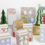 Meri Meri x Liberty Advent Calendar Village