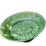 Wash Footed Tray Green