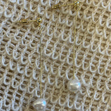 Sophia Wire Drop Pearl Stud