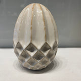Orville Stone Sand Ribbed Egg