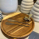 Wooden Circle Dish