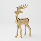 Gold Reindeer Sculpture Large