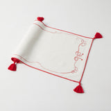 Bellezza Table Runner Red 35x150cm