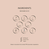 Lana’s Garden Rhubarb Sauce 250ml