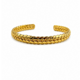 Gold Braided Cuff