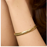 Gold Braided Cuff