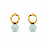 Aqua Porta Bell Earring