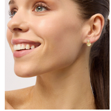 Gold Dixie Flower Earring