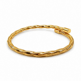 Gold Twisted Wrap Bracelet