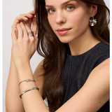 Silver Braided Cuff