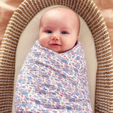 Muslin Swaddle Liberty Blue