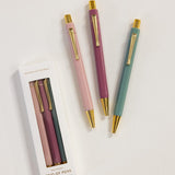 Blooms Boxed Trio of Pens