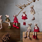 Green Billy Mouse Hanging