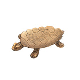 Regis Gold Pewter Tortoise Trinket Tray