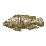 Terri Gold Pewter Fish Trinket Tray
