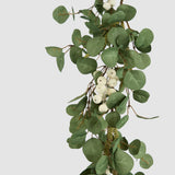 Eucalyptus White Berry Garland