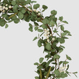 Eucalyptus White Berry Garland