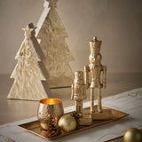 Gold Nutcracker Sculpture Small
