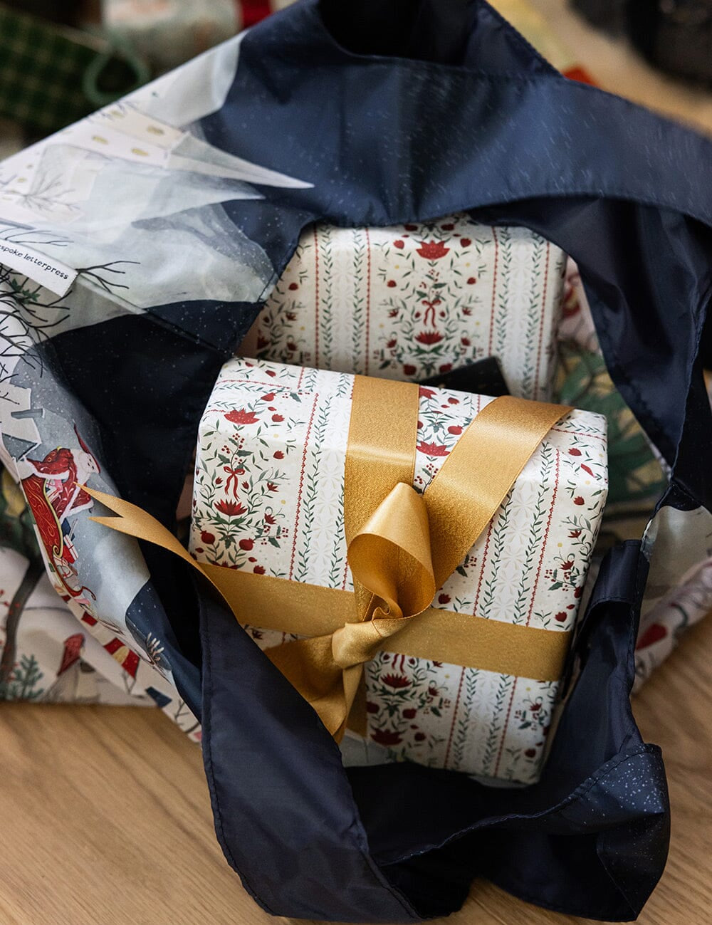 A Christmas Village - Reusable Large Shopping Bag - Pure Apotheca