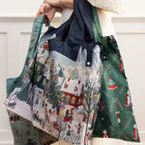A Christmas Village - Reusable Large Shopping Bag - Pure Apotheca