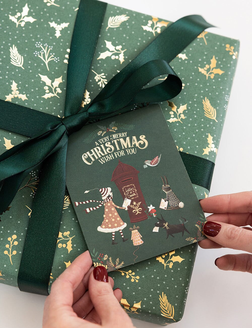 A Very Merry Christmas Wish for You Christmas Card - Pure Apotheca