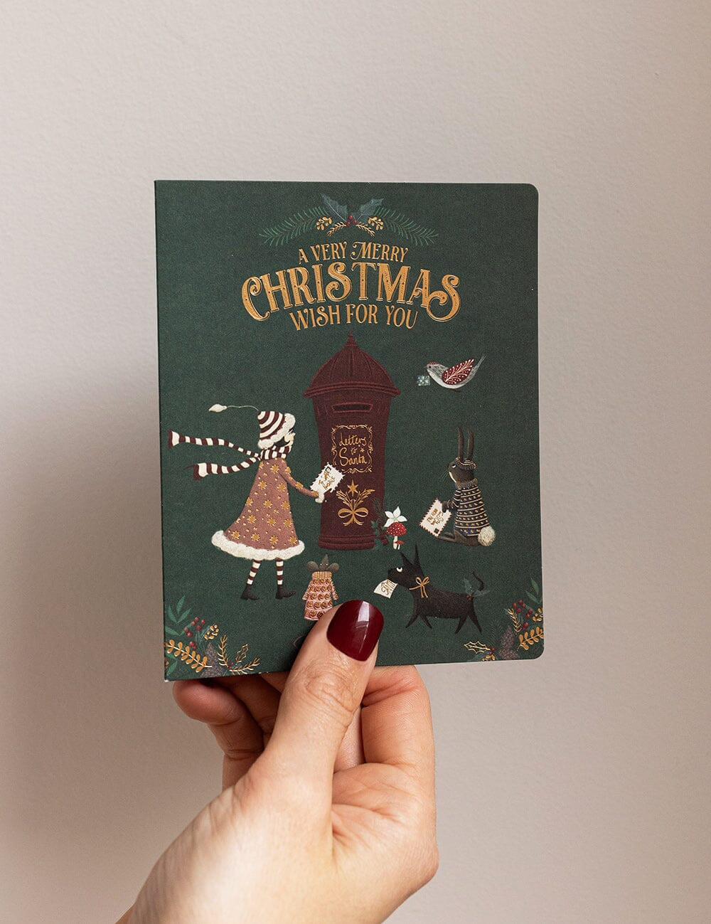A Very Merry Christmas Wish for You Christmas Card - Pure Apotheca