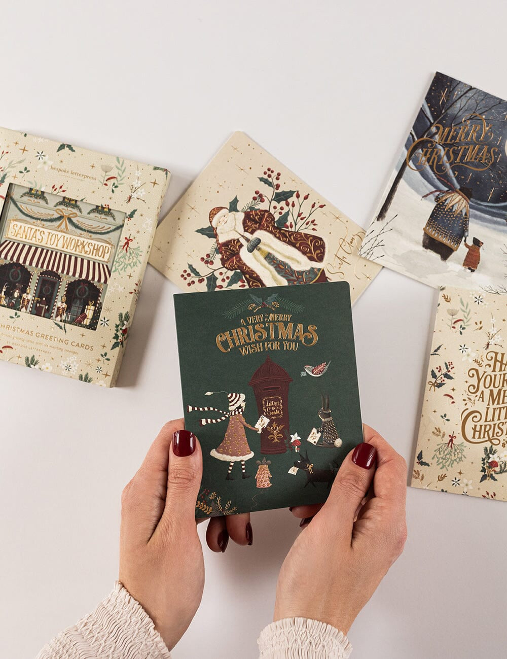 A Very Merry Christmas Wish for You Christmas Card - Pure Apotheca