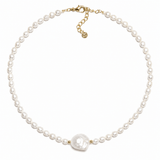Abbey Baroque & Rice Pearl Necklace - Pure Apotheca