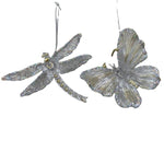 ACRYLIC BUTTERFLY/DRAGONFLY WHITE 2ASS - Pure Apotheca