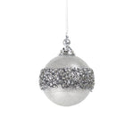 ACRYLIC CRUSTED BALL SILVER - Pure Apotheca