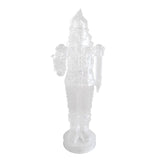 ACRYLIC LED FROSTED NUTCRACKER WITH PARCEL - Pure Apotheca