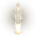 ACRYLIC LED FROSTED NUTCRACKER WITH PARCEL - Pure Apotheca