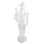 ACRYLIC LED FROSTED NUTCRACKER WITH TREE - Pure Apotheca