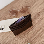 Ada Cardholder Chocolate - Pure Apotheca