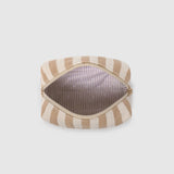 Addi Pouch Beige Stripe - Pure Apotheca