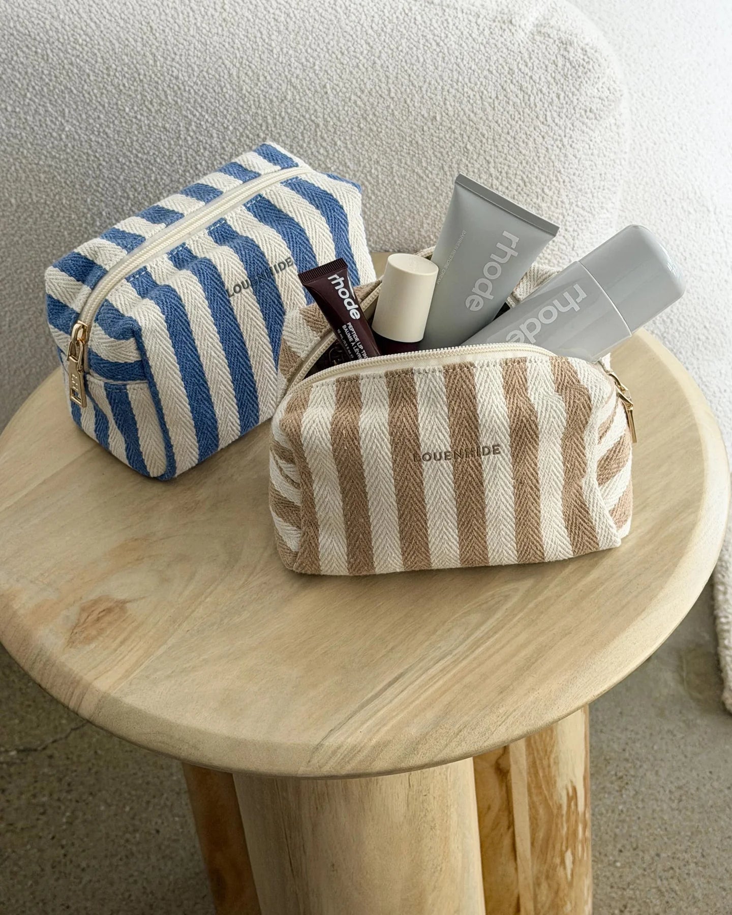 Addi Pouch Persian Blue Stripe - Pure Apotheca