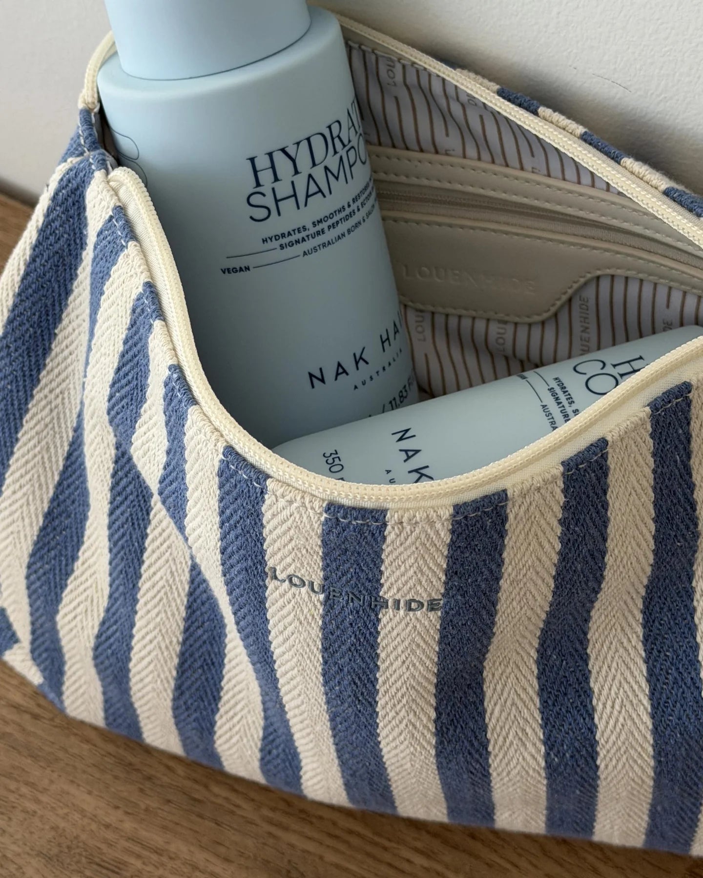 Addi Pouch Persian Blue Stripe - Pure Apotheca
