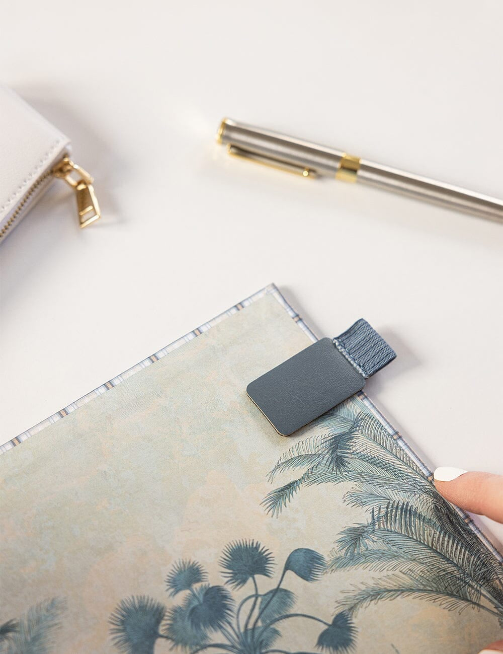 Adhesive Rectangle Pen Loop - Denim Blue - Pure Apotheca