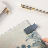 Adhesive Rectangle Pen Loop - Denim Blue - Pure Apotheca