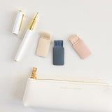 Adhesive Rectangle Pen Loop - Denim Blue - Pure Apotheca