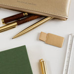 Adhesive Rectangle Pen Loop - Gold - Pure Apotheca