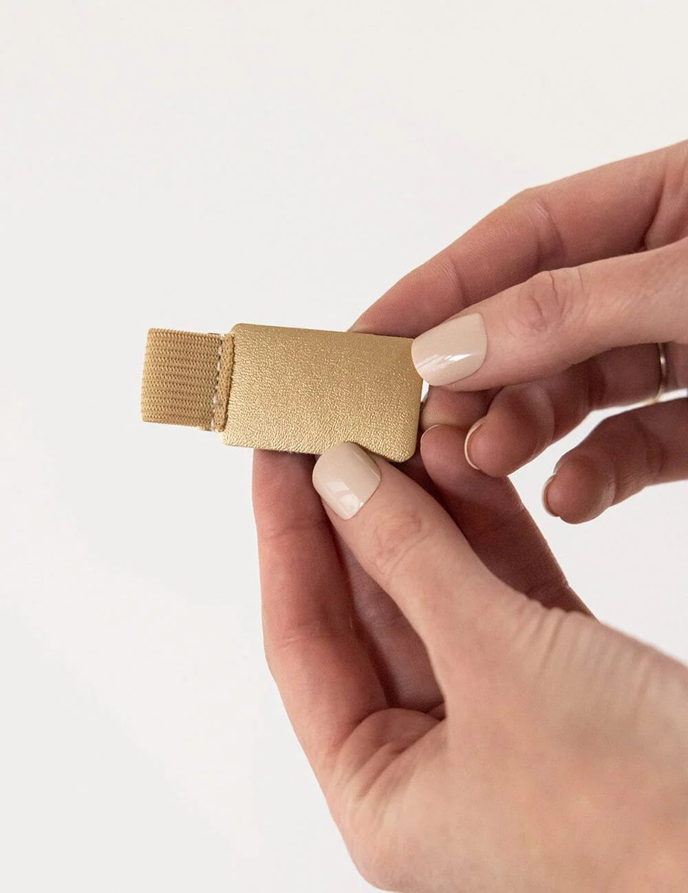 Adhesive Rectangle Pen Loop - Gold - Pure Apotheca