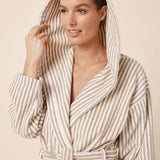 Adriana Terry Towel Robe Natural Medium - Pure Apotheca