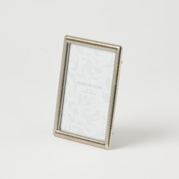 Aerin Photoframe Silver 4x6" - Pure Apotheca