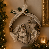 50cm Holy Family Nativity Wreath