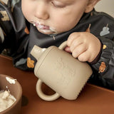 Aiko Silicone Sippy Cup Caramel Cafe - Pure Apotheca