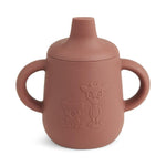 Aiko Silicone Sippy Cup Mahogany - Pure Apotheca