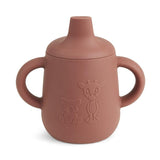 Aiko Silicone Sippy Cup Mahogany - Pure Apotheca